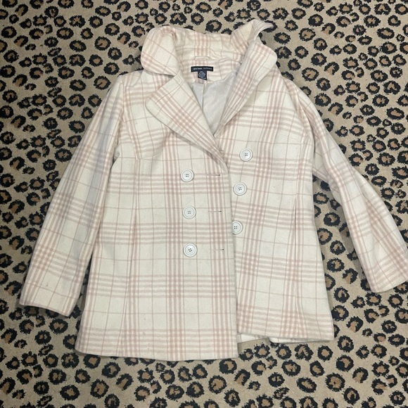 Manila pea coat plaid - Picture 1 of 4